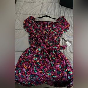 Ava and Viv floral jumpsuit